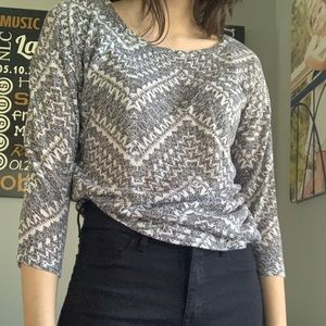 Patterned blouse